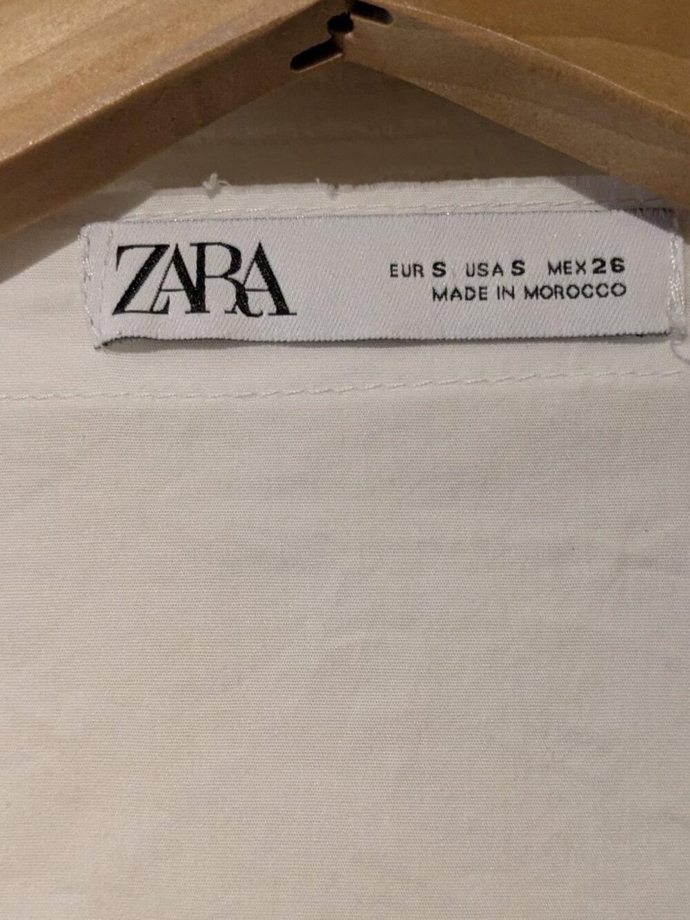 Zara White Ruffle Dress - Picture 5 of 9